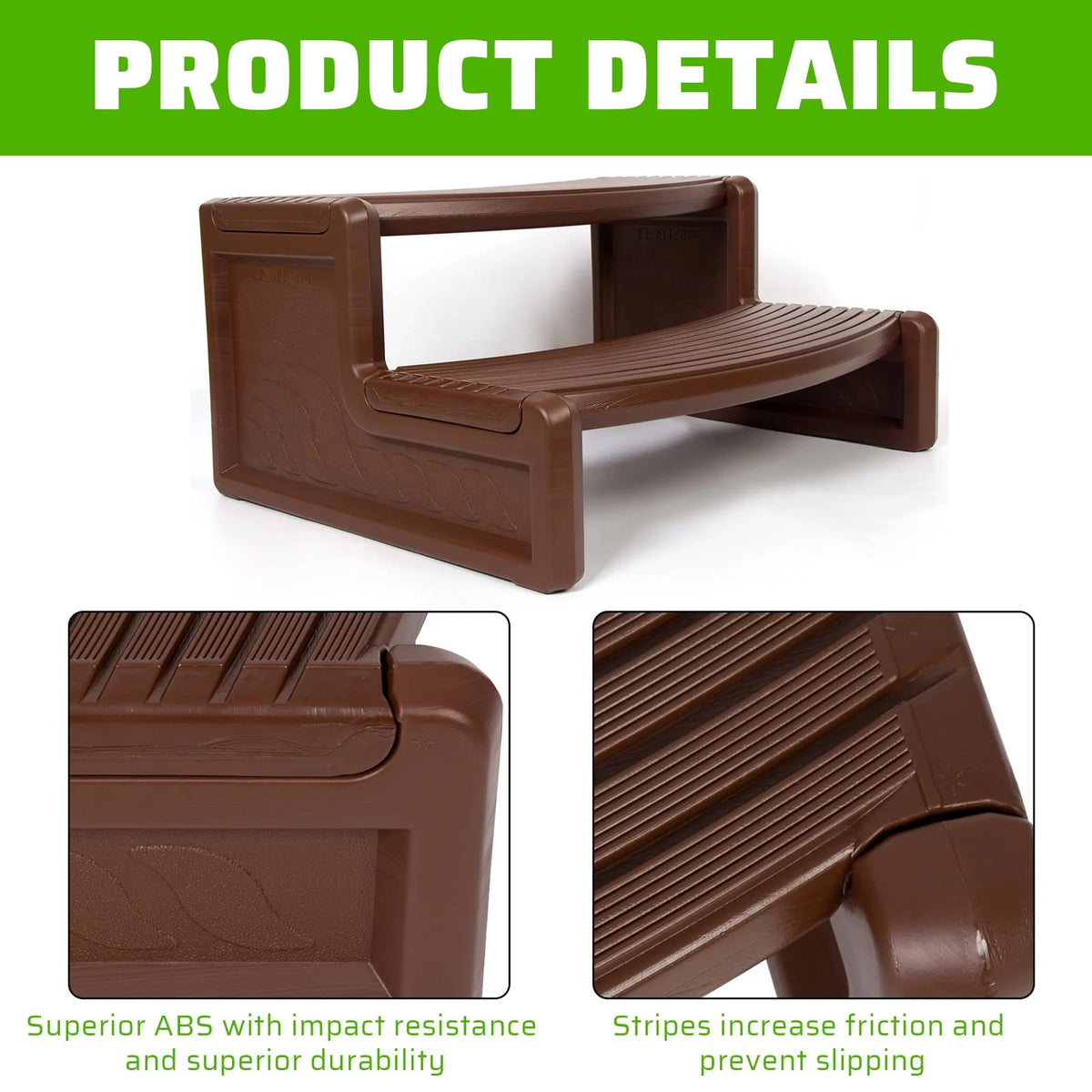 Plastic Non Slip Portable Spa Hot Tubs Step R262446
