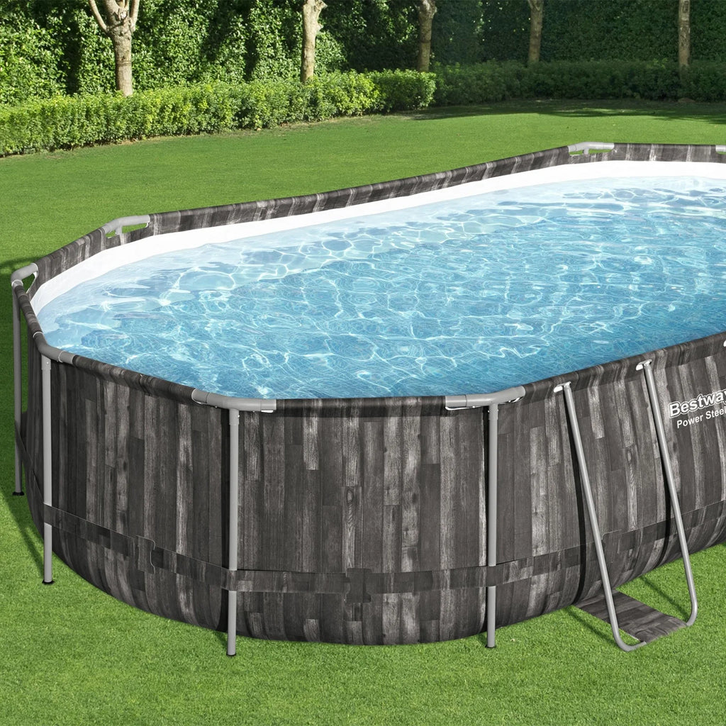 16x10x3.5 Foot Above Ground Swimming Pool Set with Pump V20558