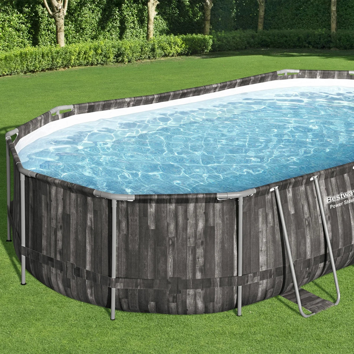 16x10x3.5 Foot Above Ground Swimming Pool Set with Pump V20558