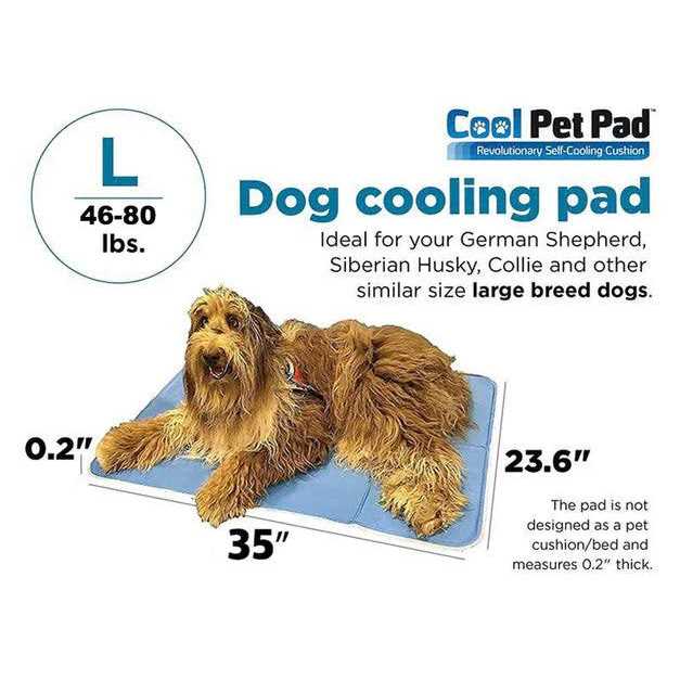 Sage Gray Self Cooling Pet Pad M6712