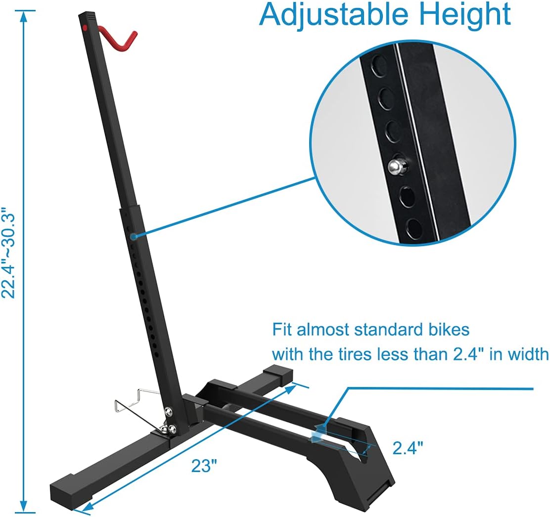 Adjustable Vertical Bike Rack D387356