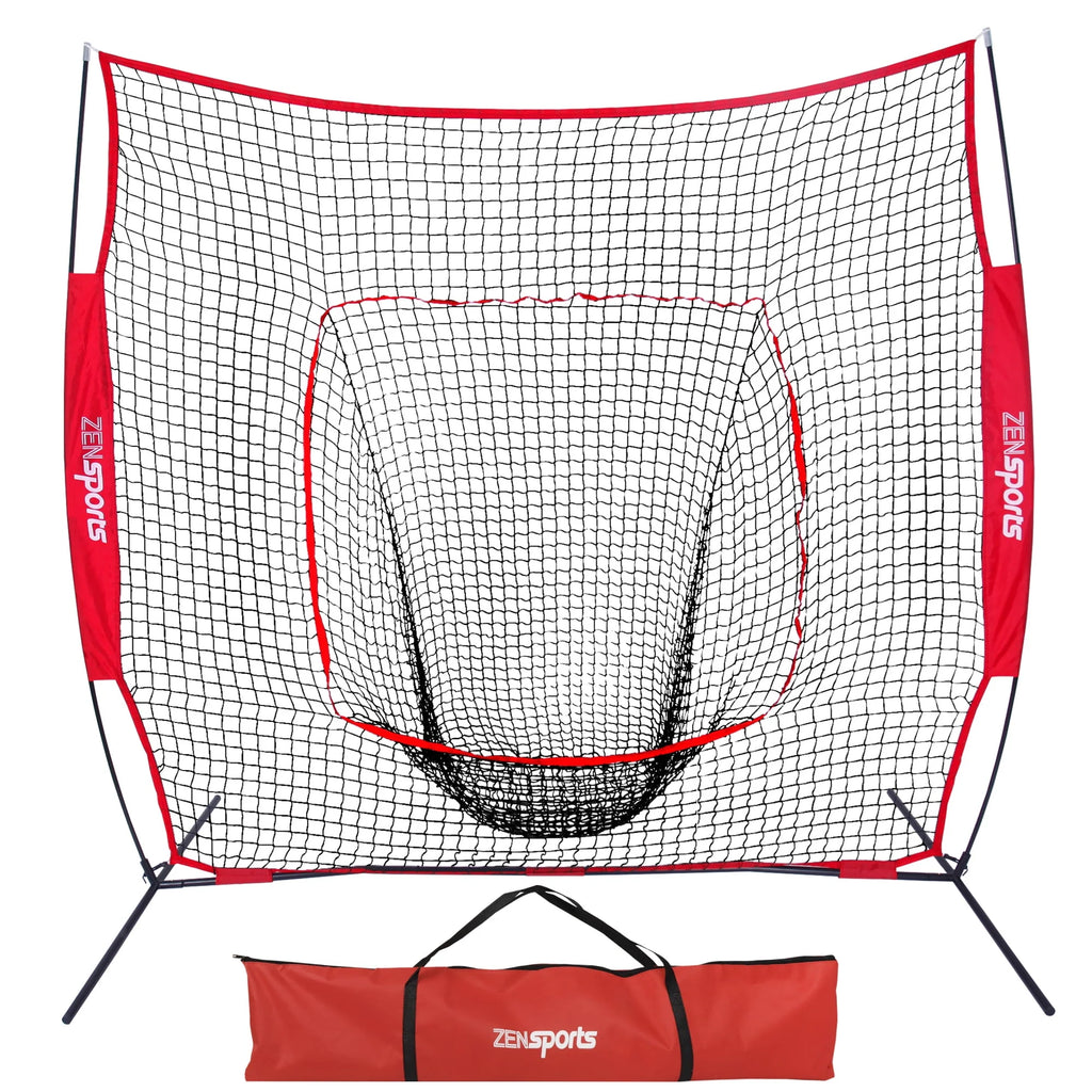7 x 7' Baseball Softball Practice Net with Bag P35050