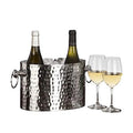 2 bottle Stainless Steel Champagne and Wine Chiller K31562