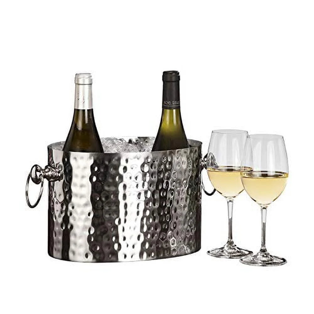 2 bottle Stainless Steel Champagne and Wine Chiller K31562