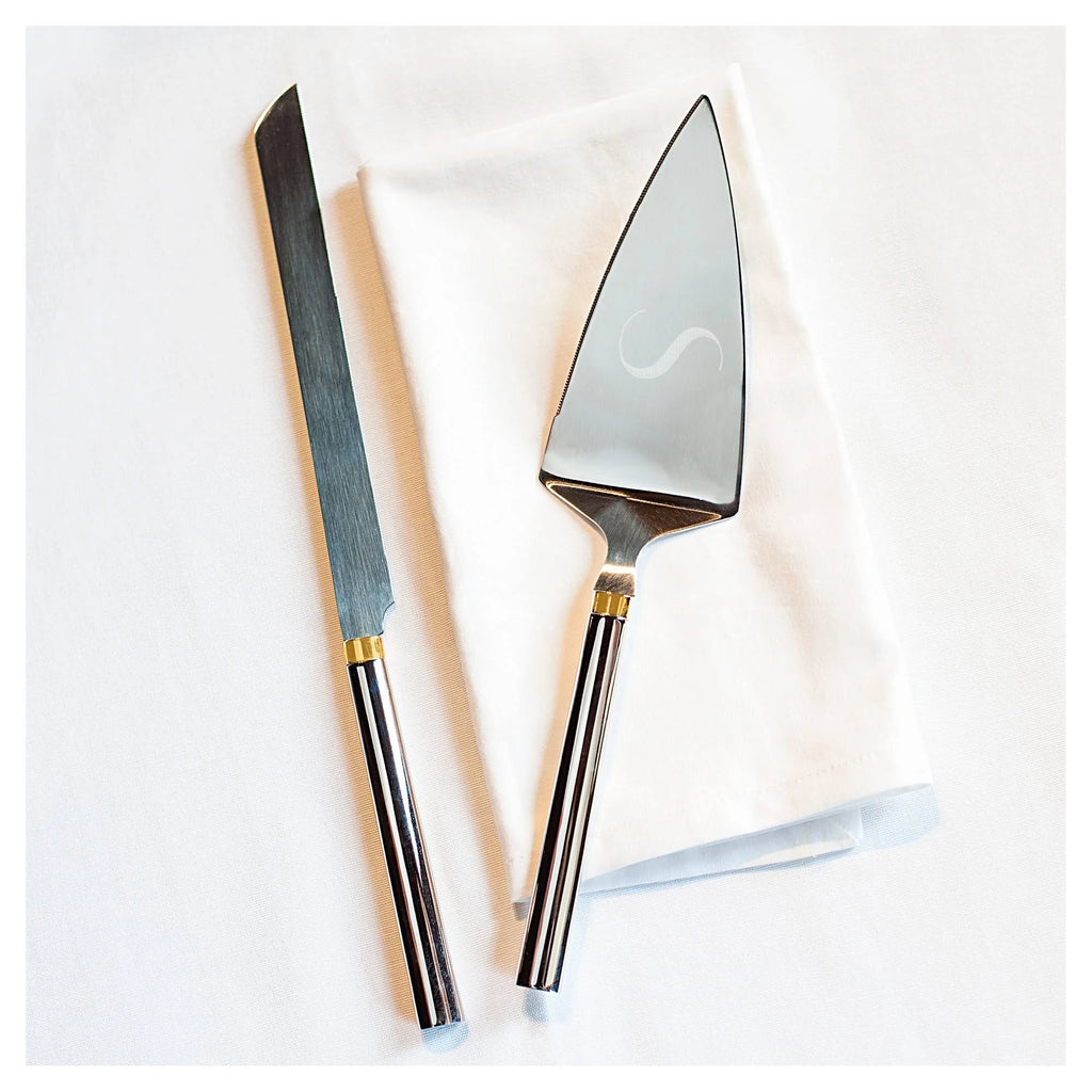 Golden Cake Serving Set L51529