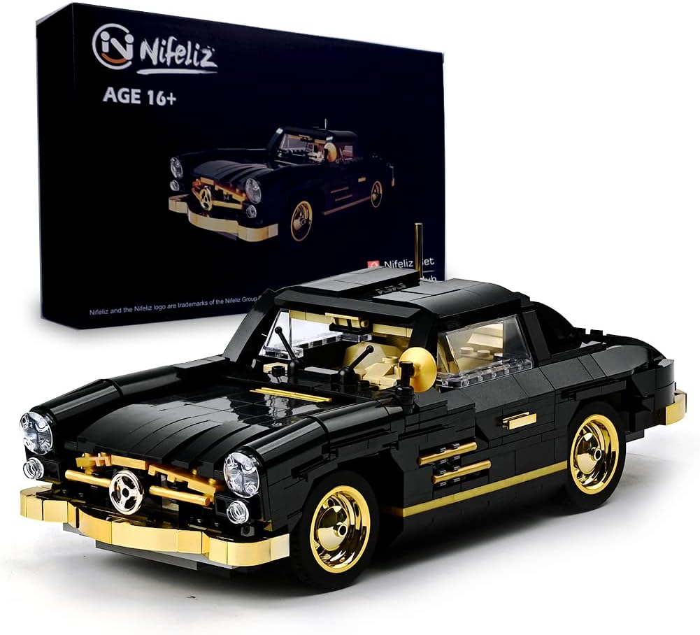 886 Pcs 1:14 Scale Sports Car Building Blocks Set A563