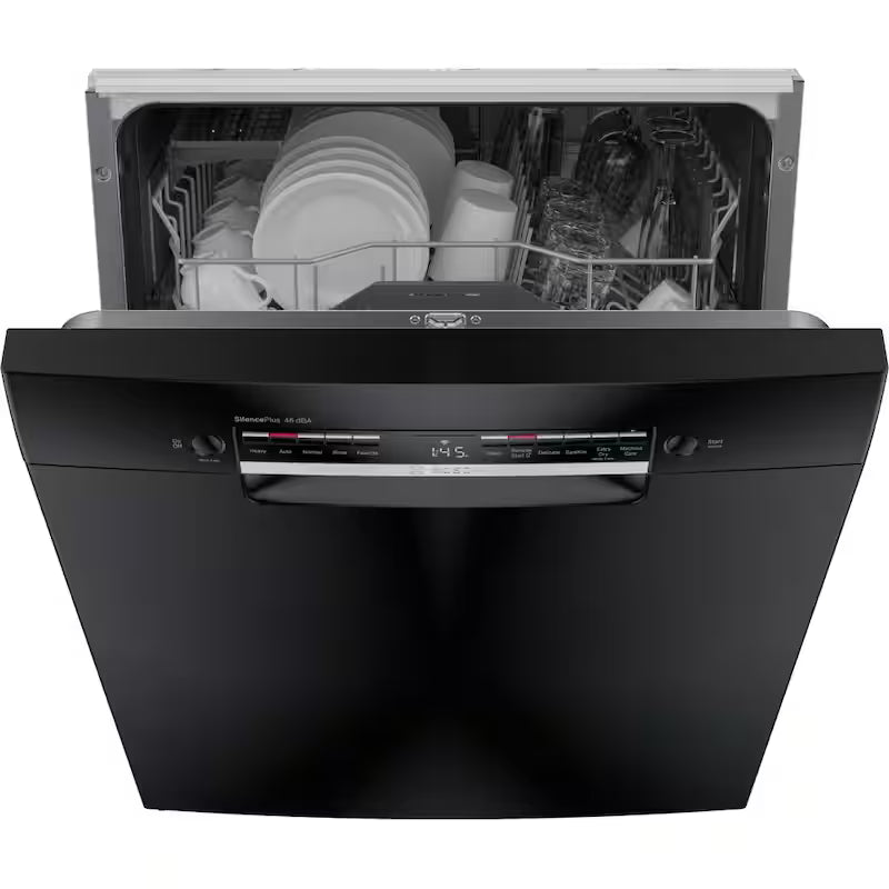 Black 24 in. Smart Dishwasher with Stainless Steel Tub P84131
