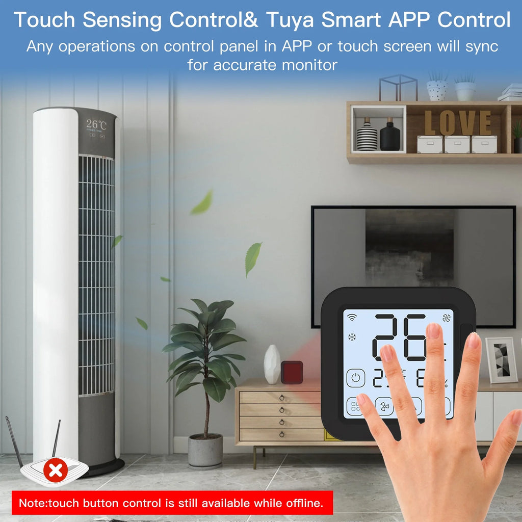 Smart Wifi IR Air Conditioner Controller with LCD Display Y250
