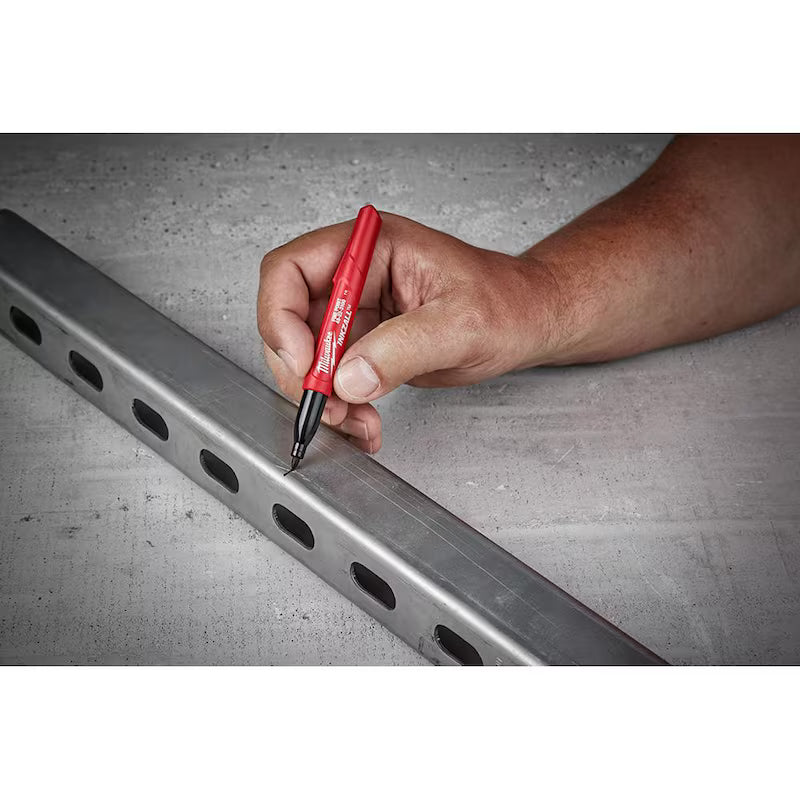 Red Fine Point Permanent Marker 72-Pack Y598815