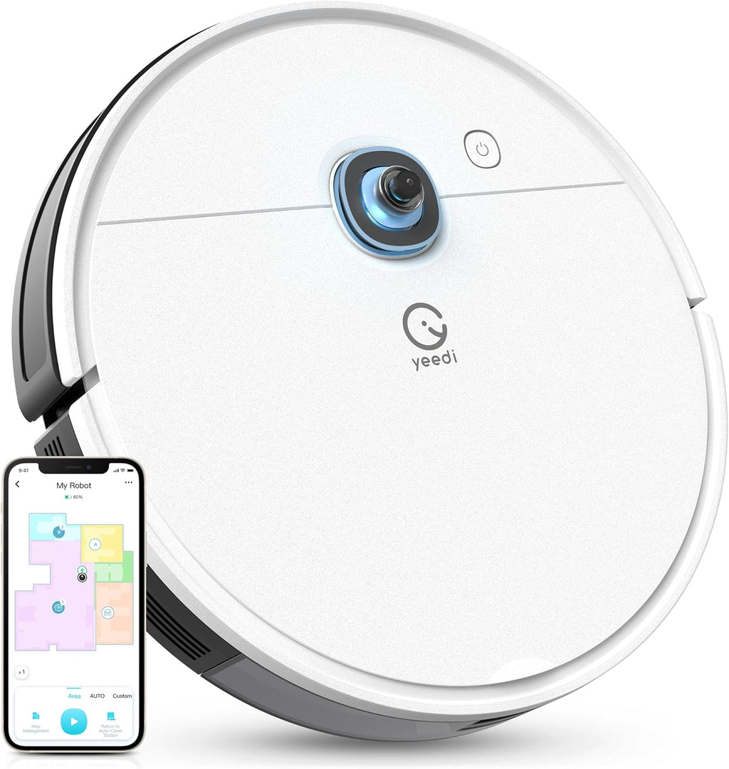 Robot Vacuum with Self-Empty Station and Mopping, 3000Pa Suction M53491