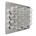 Wall Hanging Magnetic Spice Rack 24 Jars O378