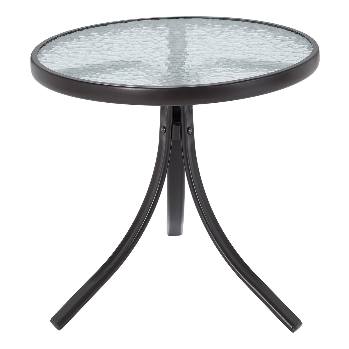 Round Glass Side Table U794