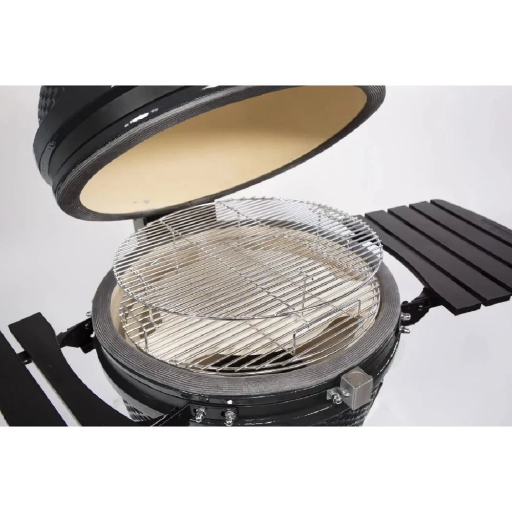 24IN Black Kamado Charcoal Grill N50922