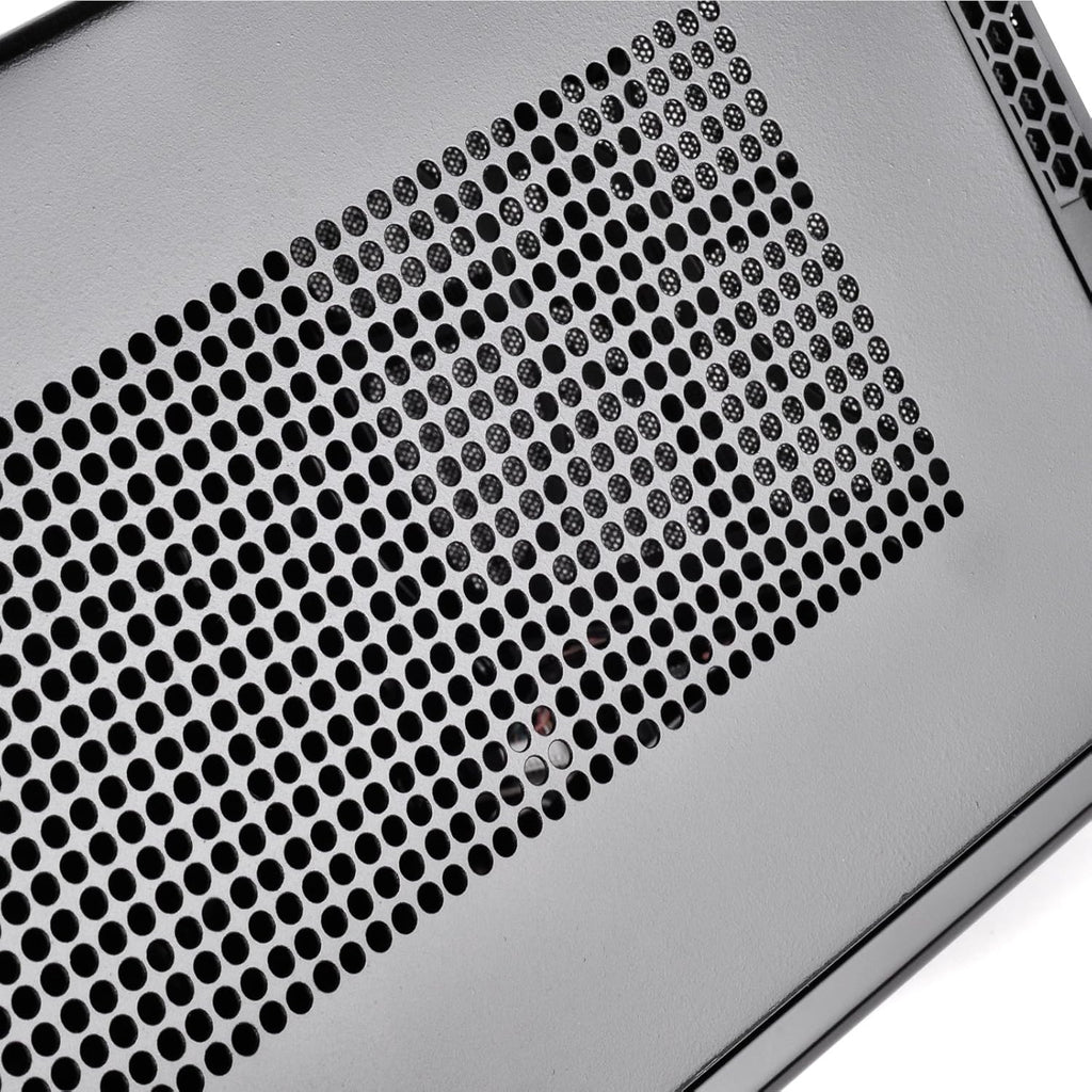 Black Ultra Compact Mini-ITX Computer Case with Mesh Front Panel X557