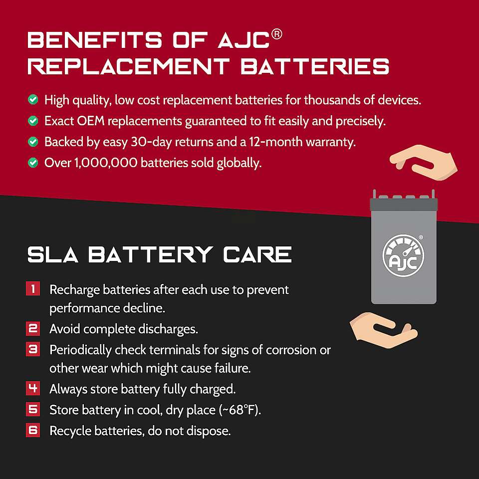 12V 26Ah Sealed Lead Acid Battery Y752507