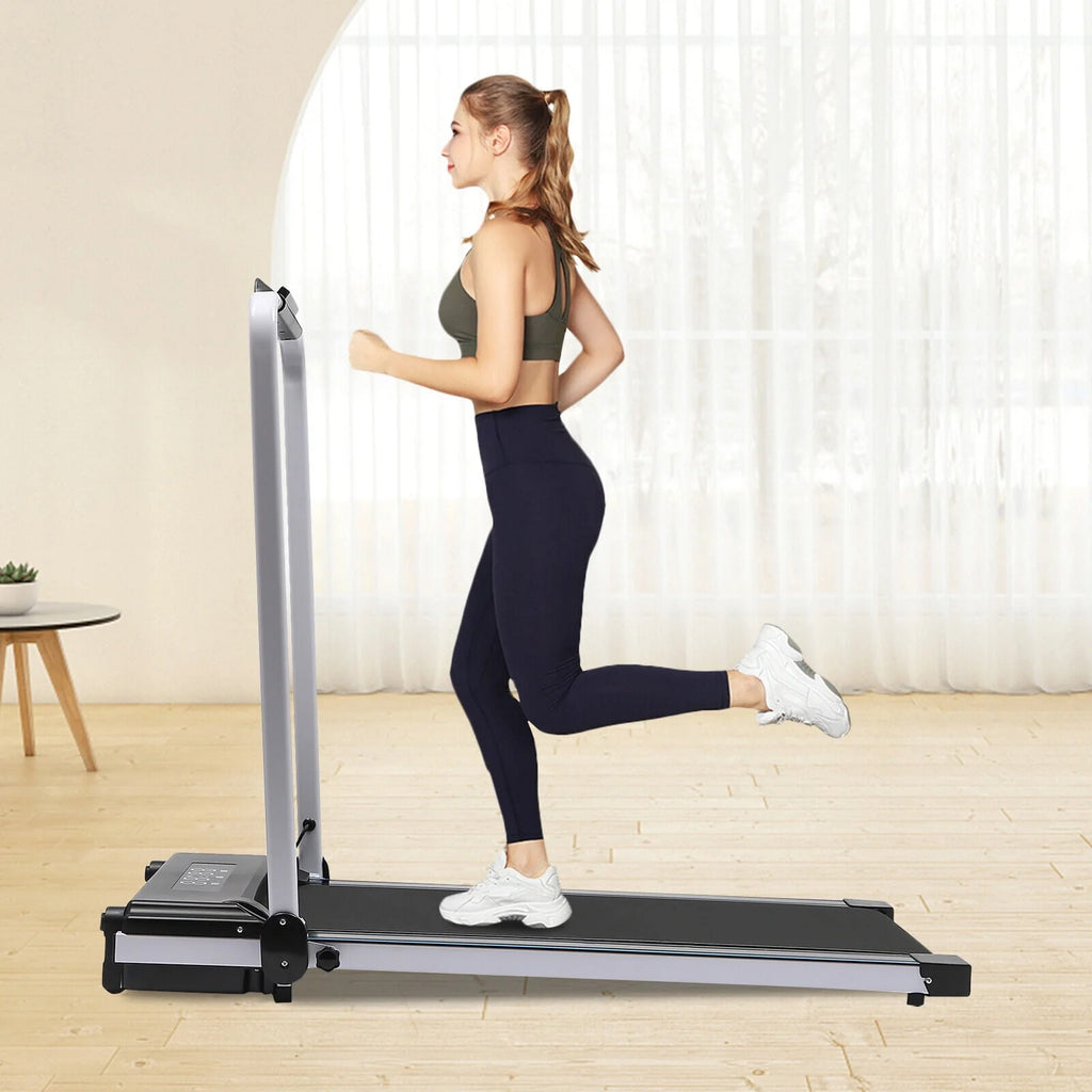 2 in1 Folding Electric Treadmill A4742