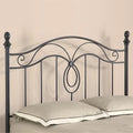 Full Queen Metal Spindle Headboard in Dark Gray B33201