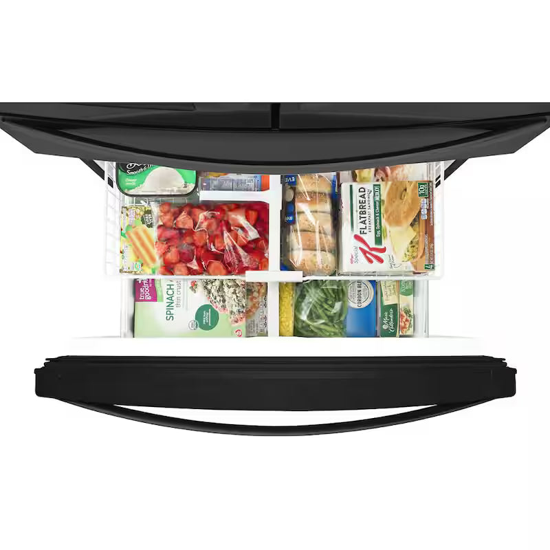 French Door Refrigerator in Black E8356