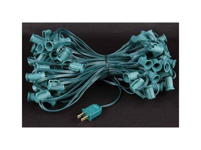 C9 Green Ceramic Christmas String Light Set O894110
