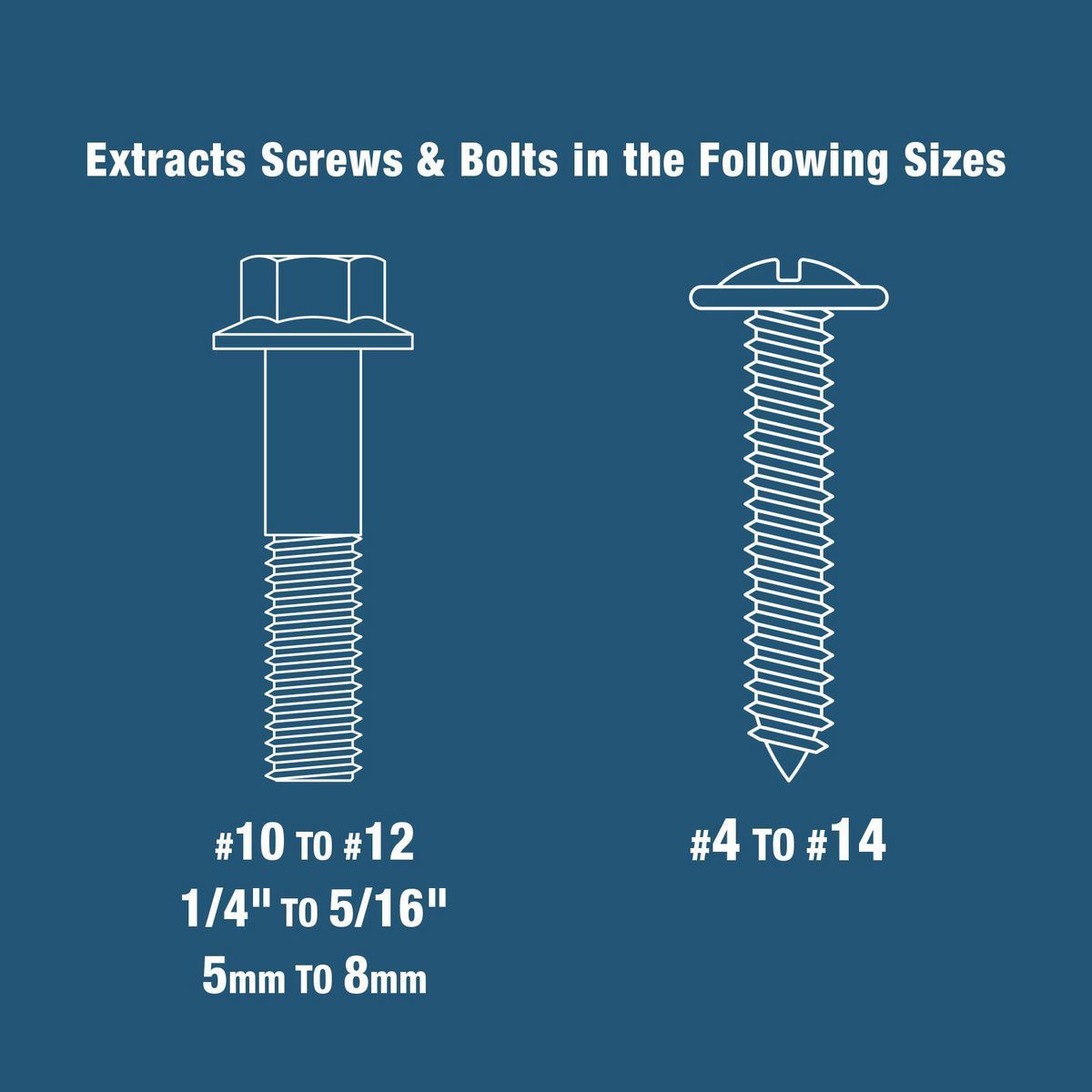 3 Piece Screw Extractor Set T38862