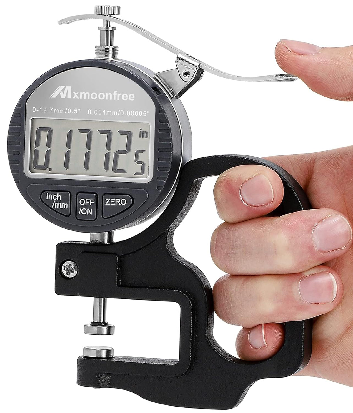 Digital Thickness Gauge 0.001mm 0-12.7mm Electronic Micrometer with LCD Display G780