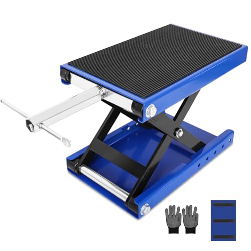 1100 Lbs Steel Motorcycle Scissor Jack Lift P578581