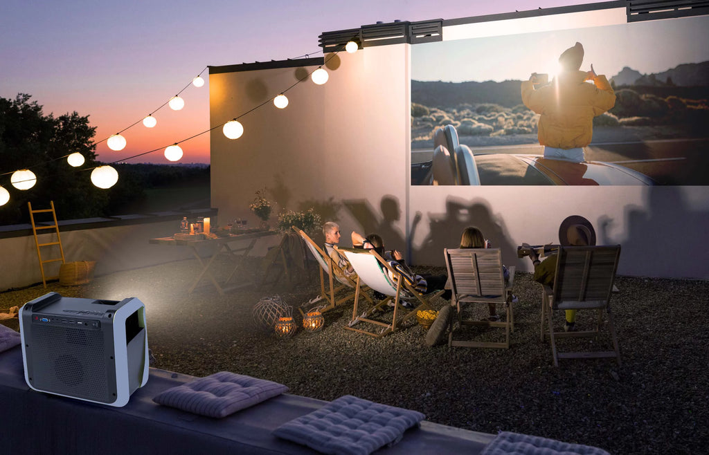 Portable 1080p LED LCD Projector T744