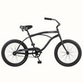 Kids Beach Cruiser Bike Matte Black W99906