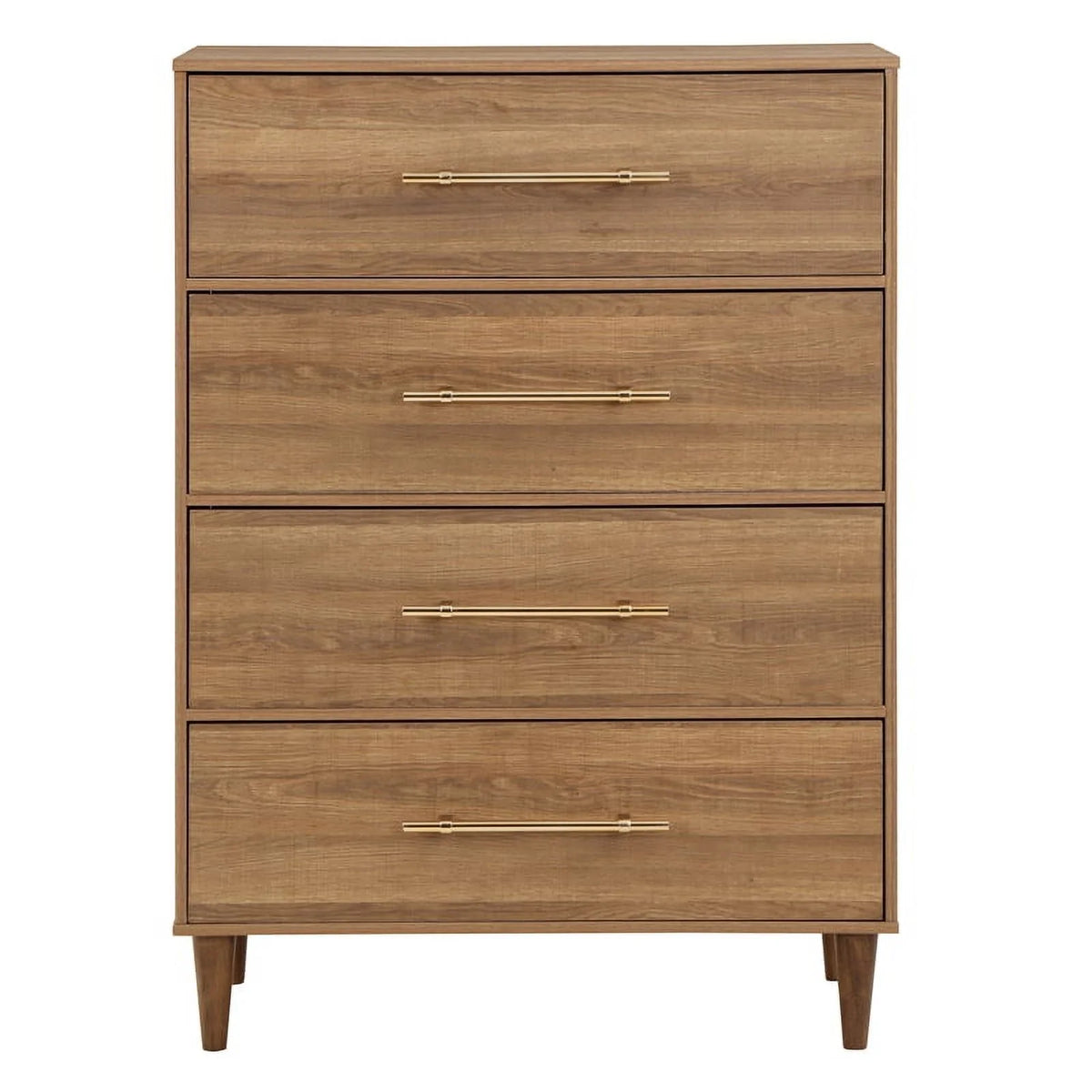 Farmhouse Wood 4-Drawer Chest J501168