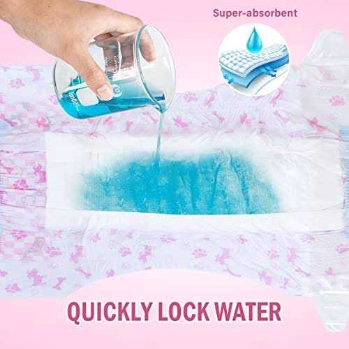 Disposable Pet Diapers for Female Dogs Super Absorbent V186