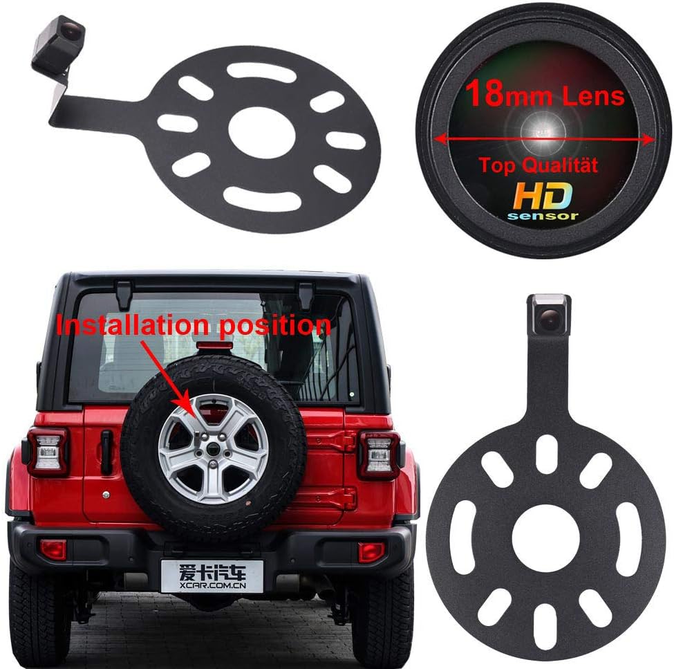 1280x720 Waterproof Night Vision Rear View Camera Pack of 2 D292031