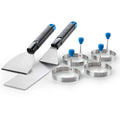Breakfast Tool Set with 4 Egg Rings J794494
