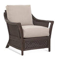 Green and Blue Stripe Wide Armchair N60510