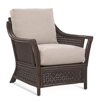 Green and Blue Stripe Wide Armchair N60510