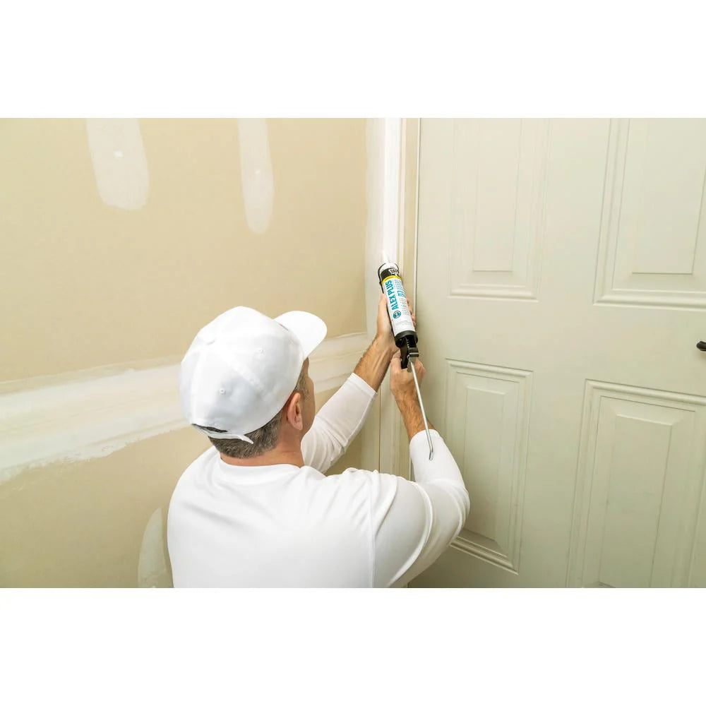 Clear Acrylic Latex Caulk Plus Silicone 10.1 oz Q5543