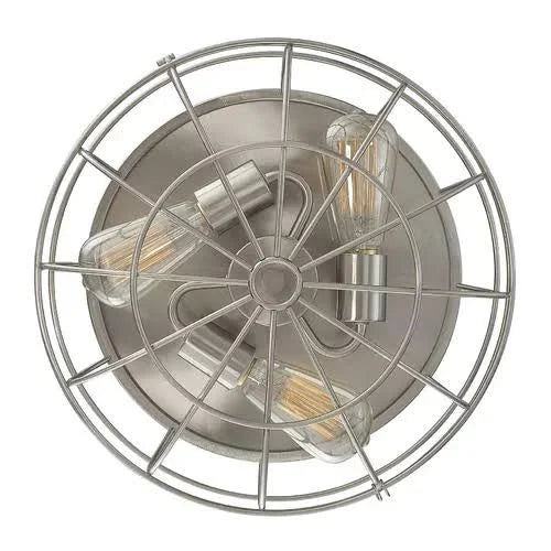 3 - Light 15x22 Caged Dome Flush Mount S353547