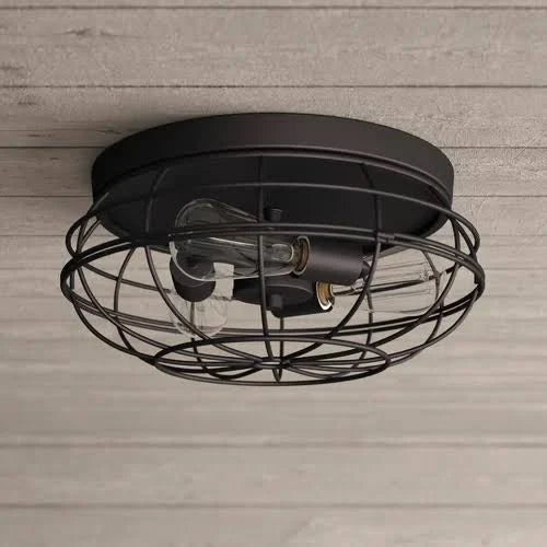 3 - Light 15x22 Caged Dome Flush Mount S353547