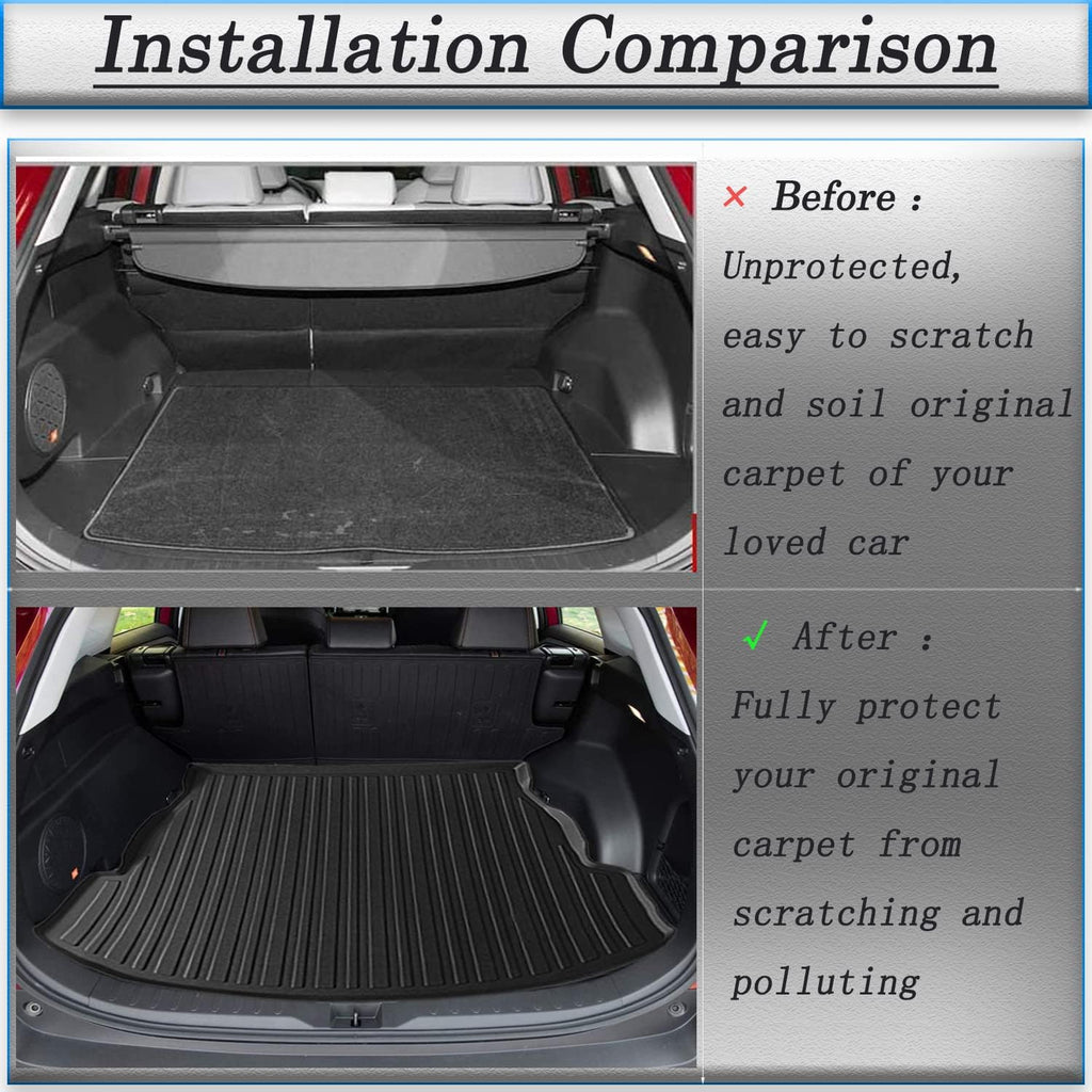 All-Weather Rear Trunk Tray Cargo Mat Protector V378
