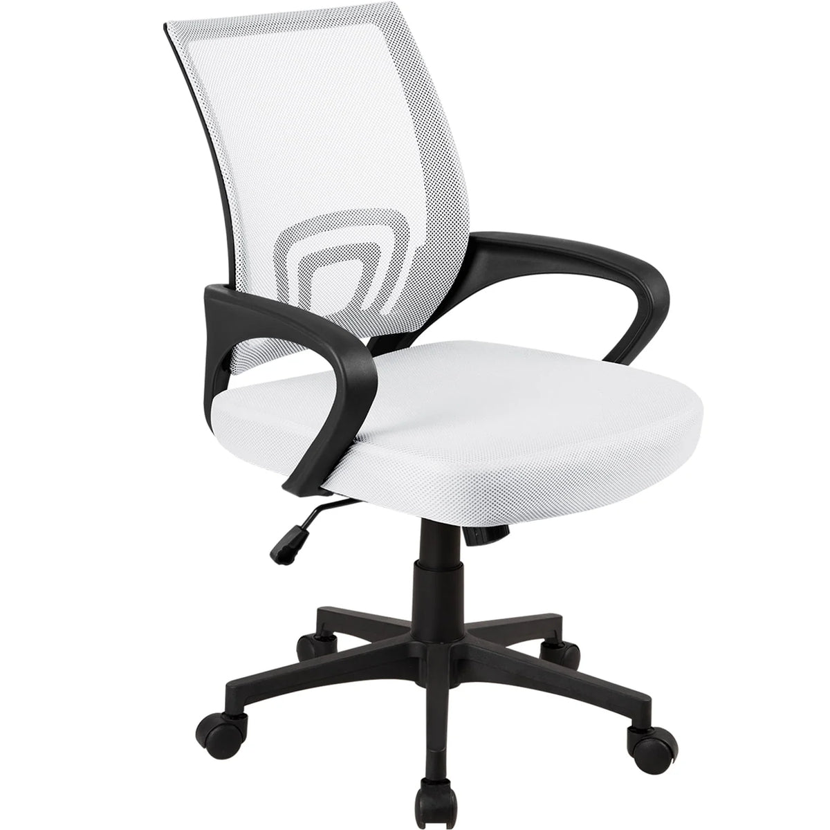 Black Swivel Manager's Chair with Lumbar Support Z88878