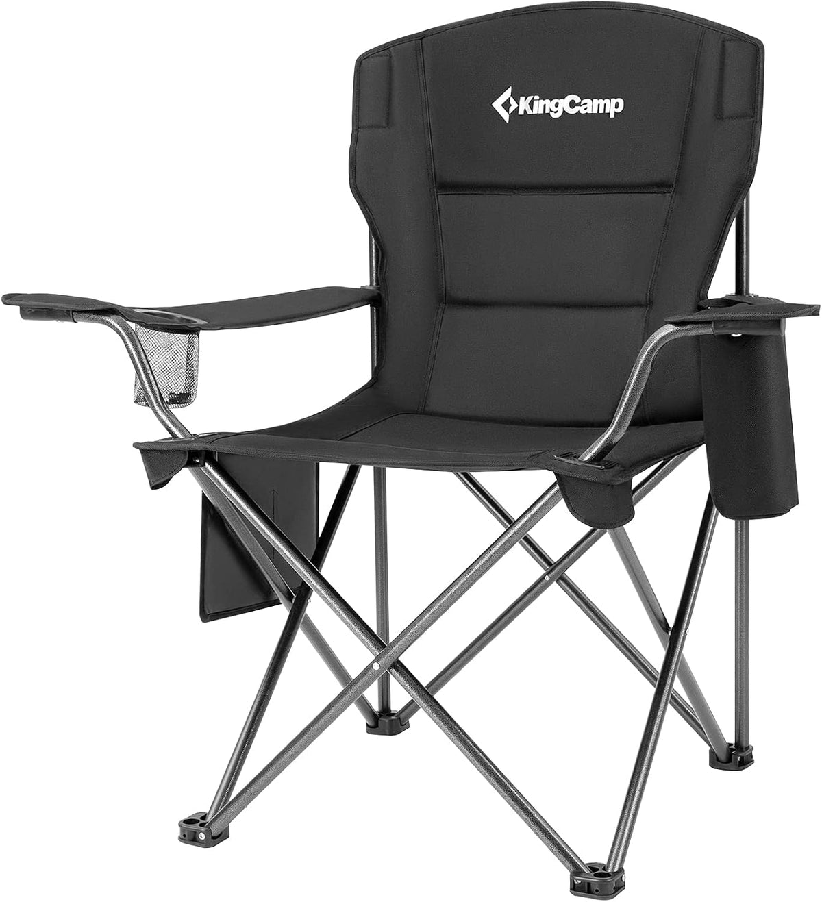 2 Pack Heavy Duty Oversized Folding Camping Chairs W75125