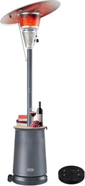 50,000 BTU Propane Patio Heater with Wheels U358