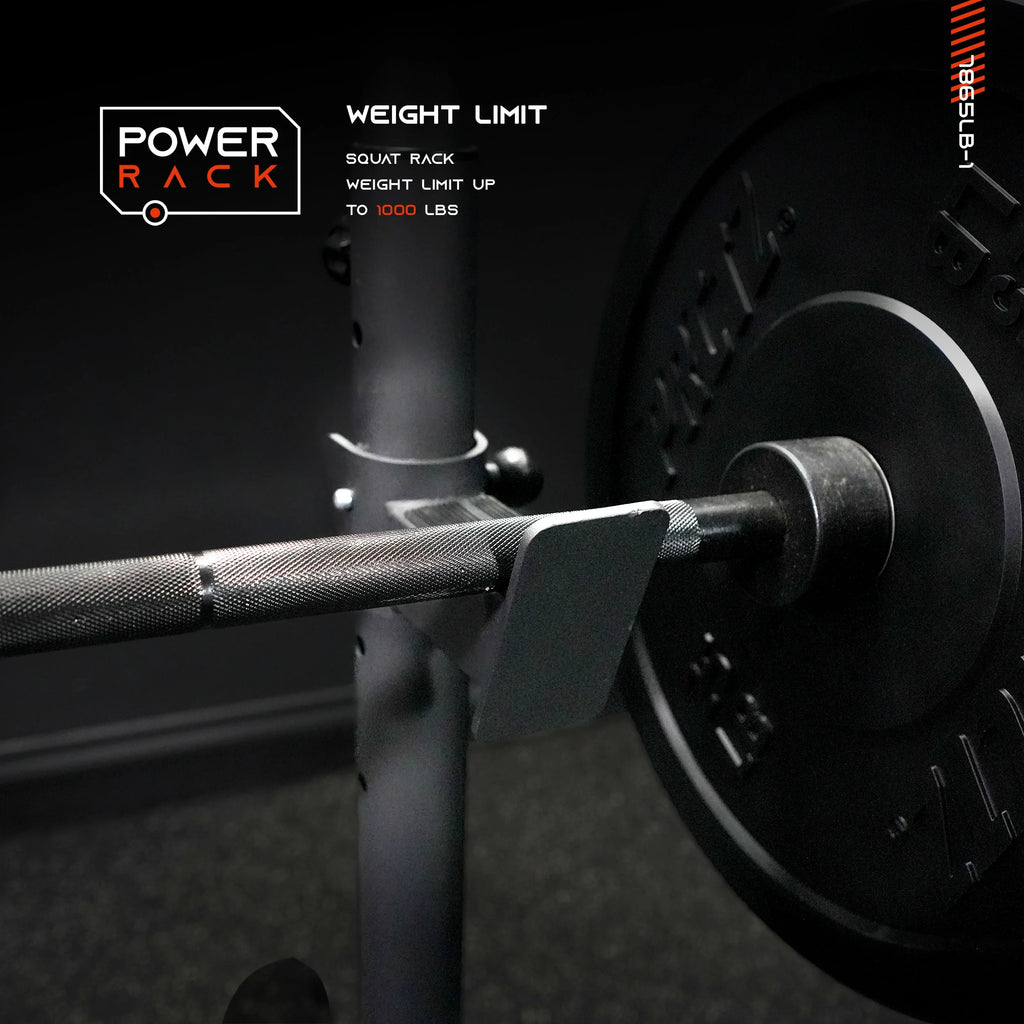 Two-Piece Olympic Weight Bench with Squat Rack R341