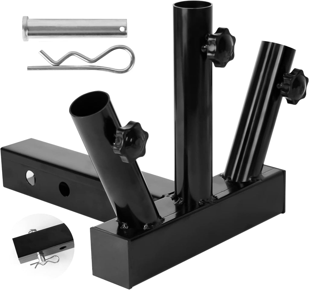 Hitch Mount Flagpole Holder for 2 inches Receiver Y8451
