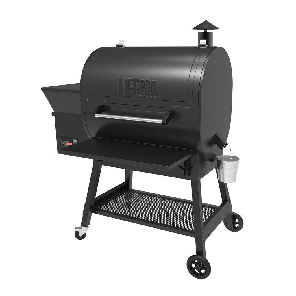 1500 Square Inch Wood Pellet Smoker Grill with Digital Control I569576