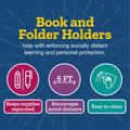 Book and Binder Holders Set of 12 C230