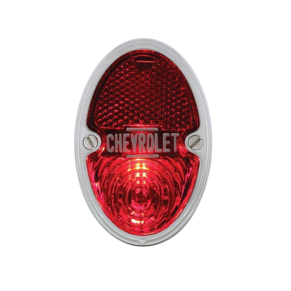 Incandescent Tail Light Assembly with Black Rim Z48236