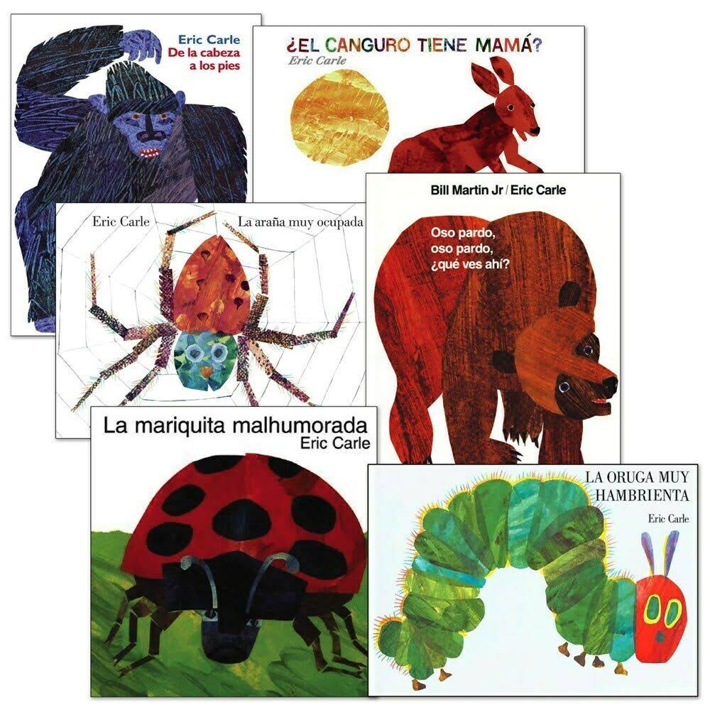 Spanish Books Set of 6 U482372