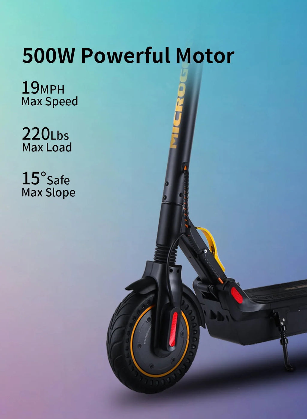 500W Motor 10 Honeycomb Tires Foldable Electric Scooter N748