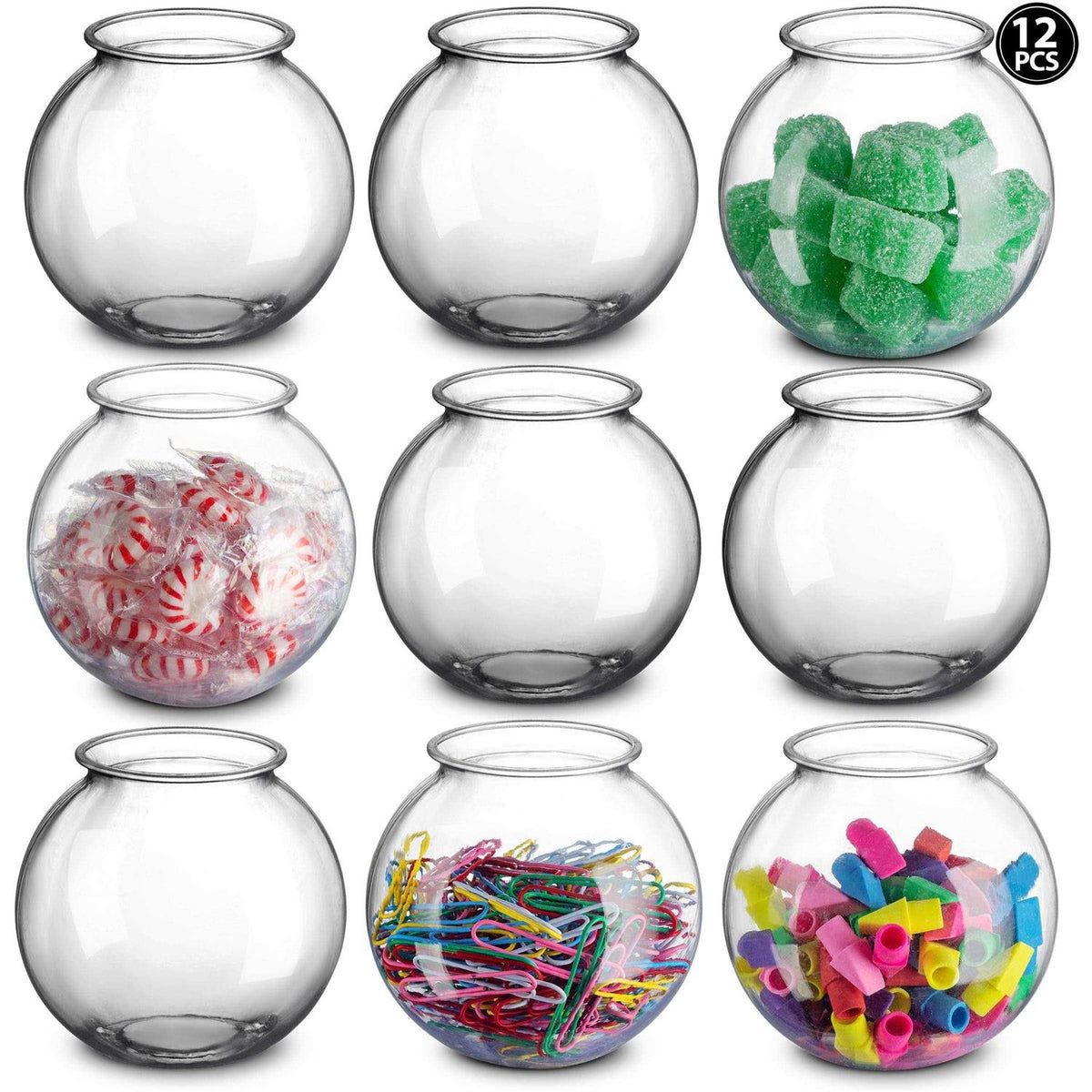 12 Pack 16 Oz Plastic Bowls Q320