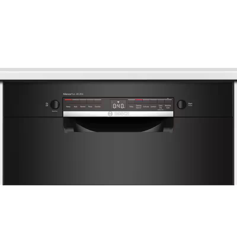 Black 24 in. Smart Dishwasher with Stainless Steel Tub P84131